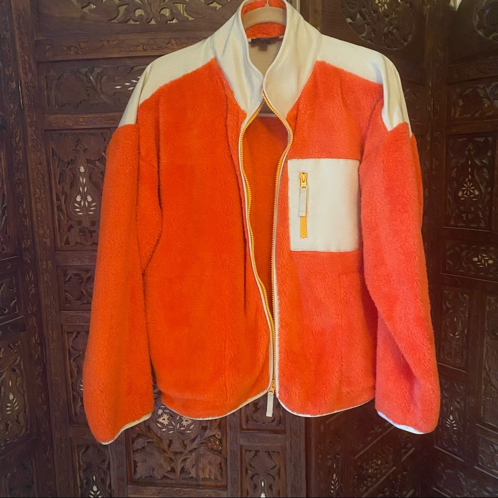 J. CREW SUPERPLUSH SHERPA FULL-ZIP JACKET FOR WOMEN-SIZE LARGE - Picture 3 of 11